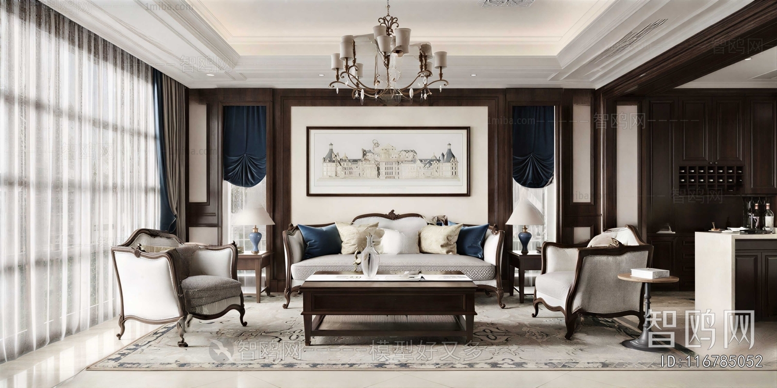 European Style A Living Room