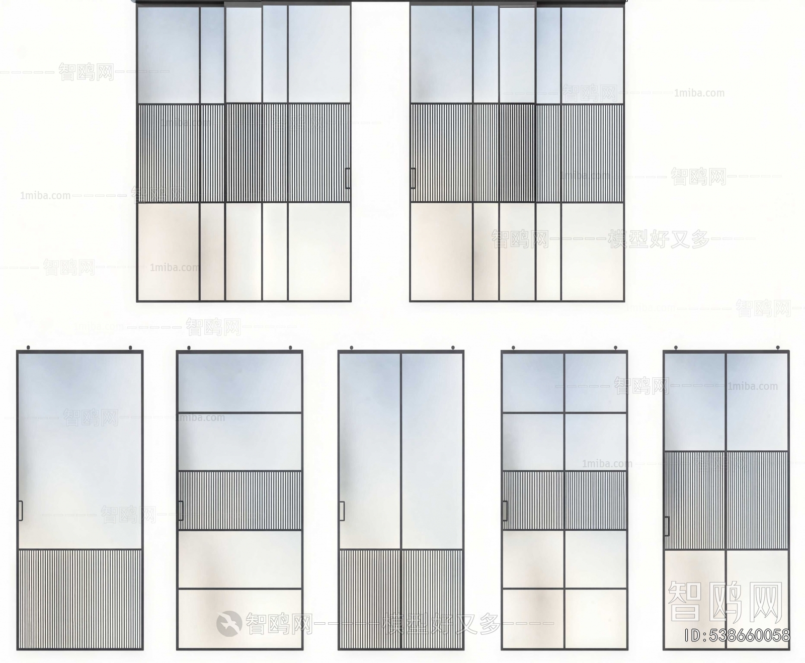 Modern Door Panel