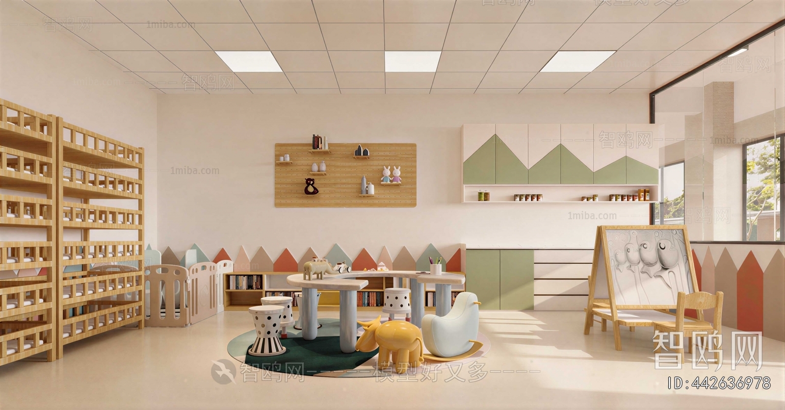 Modern Children's Playroom