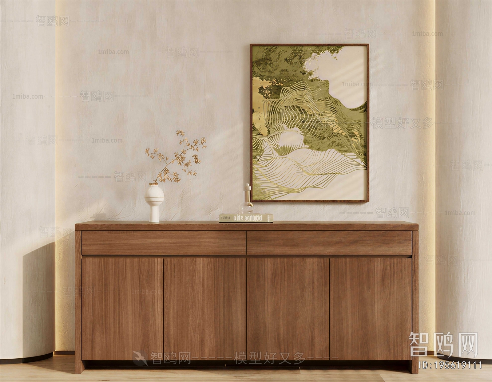 Nordic Style Entrance Cabinet