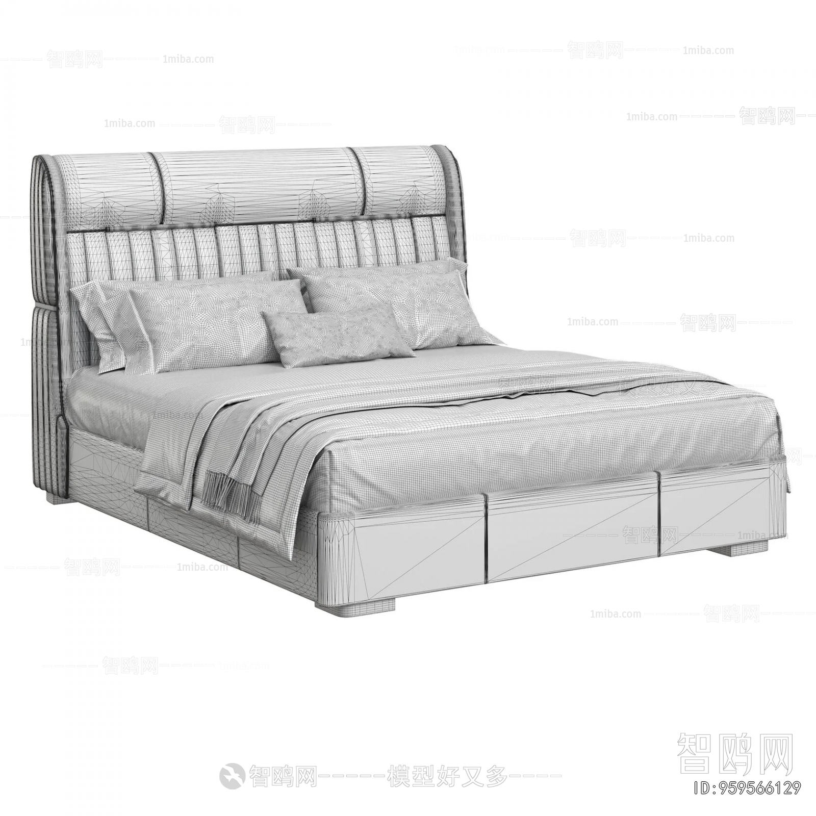 Modern Double Bed