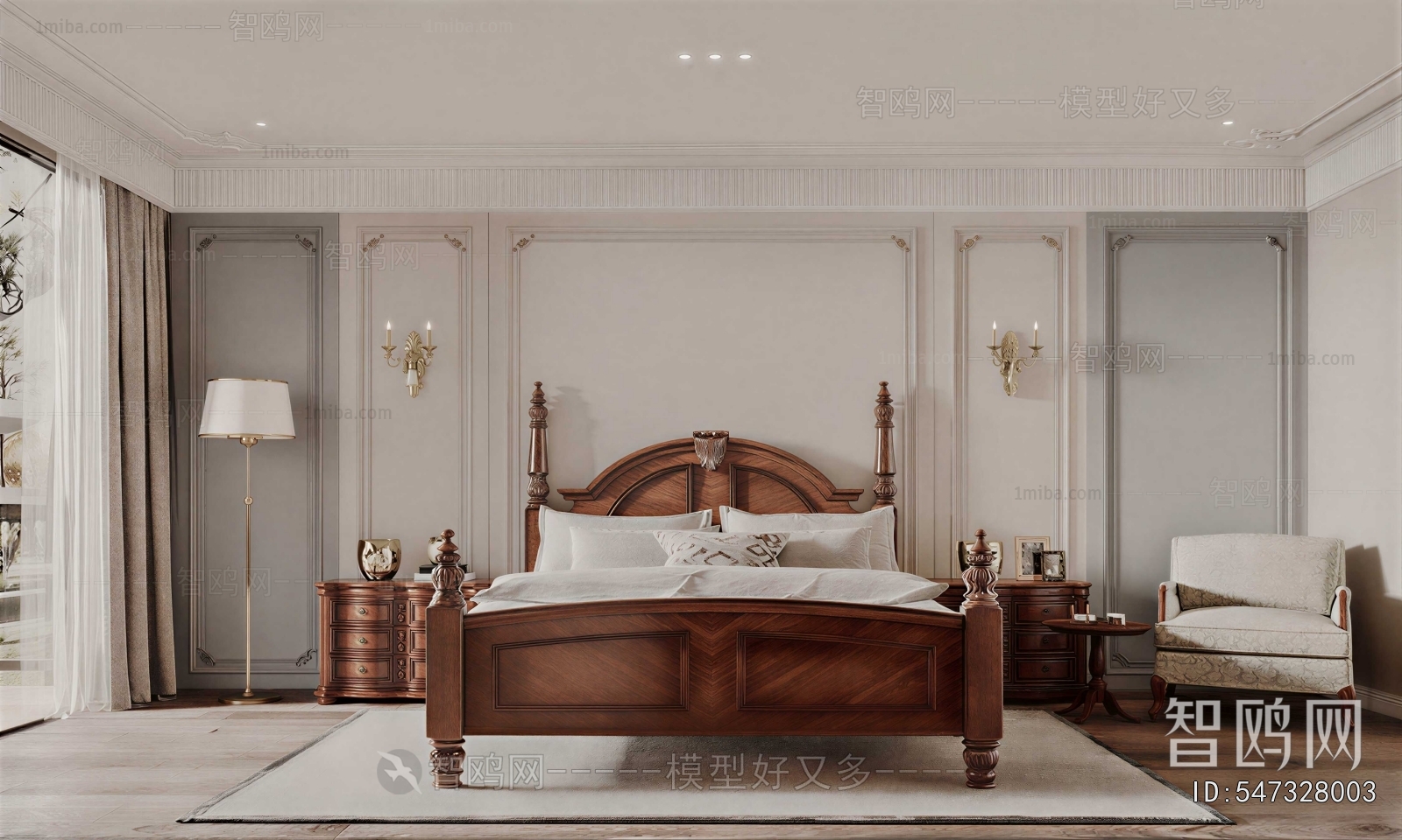 European Style Bedroom