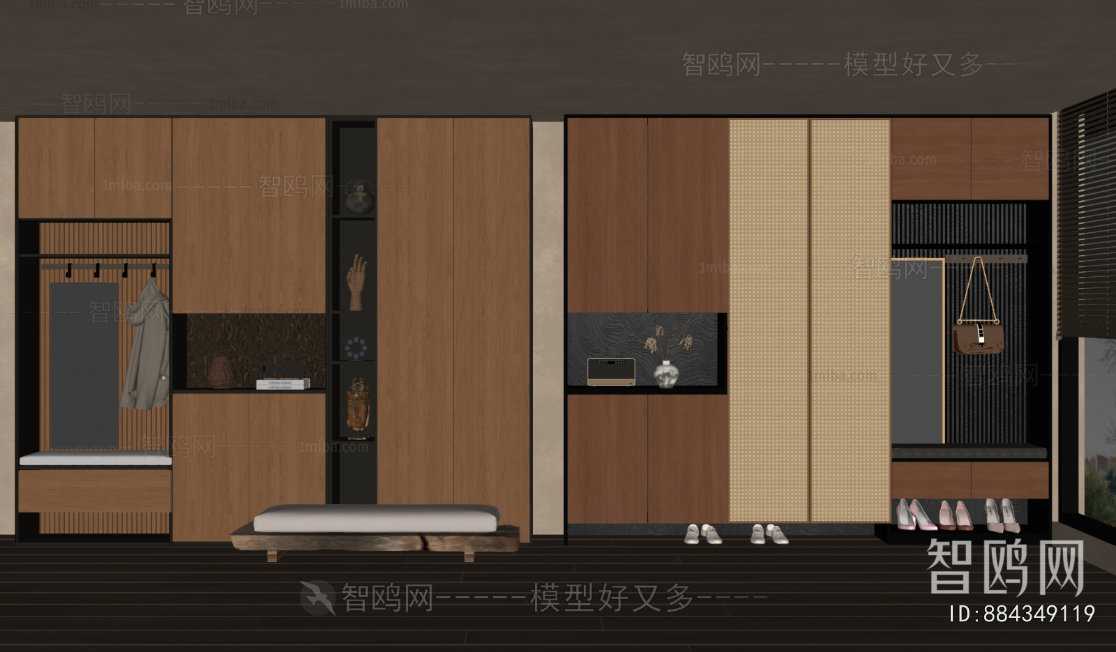 Modern Shoe Cabinet