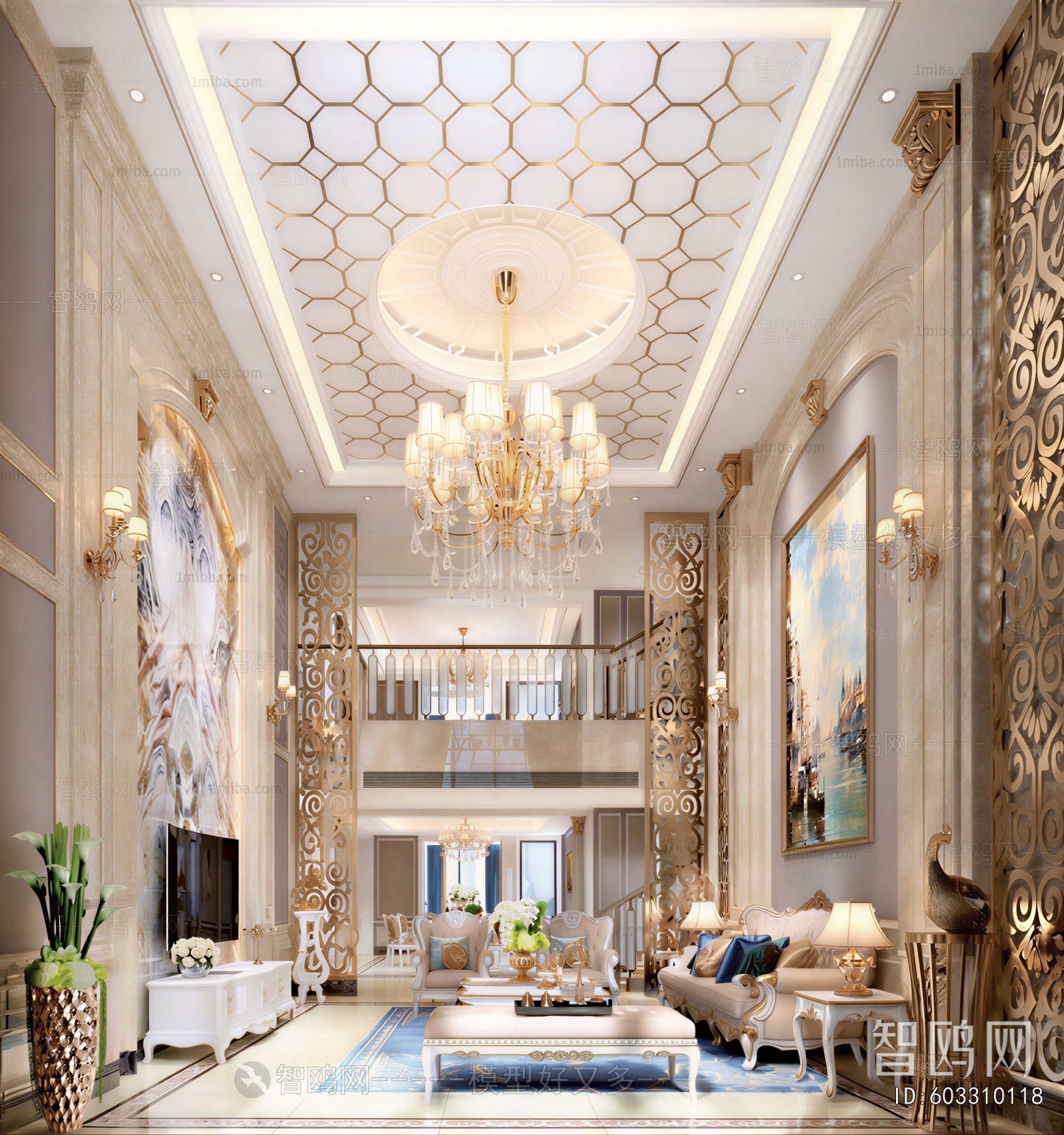 European Style A Living Room