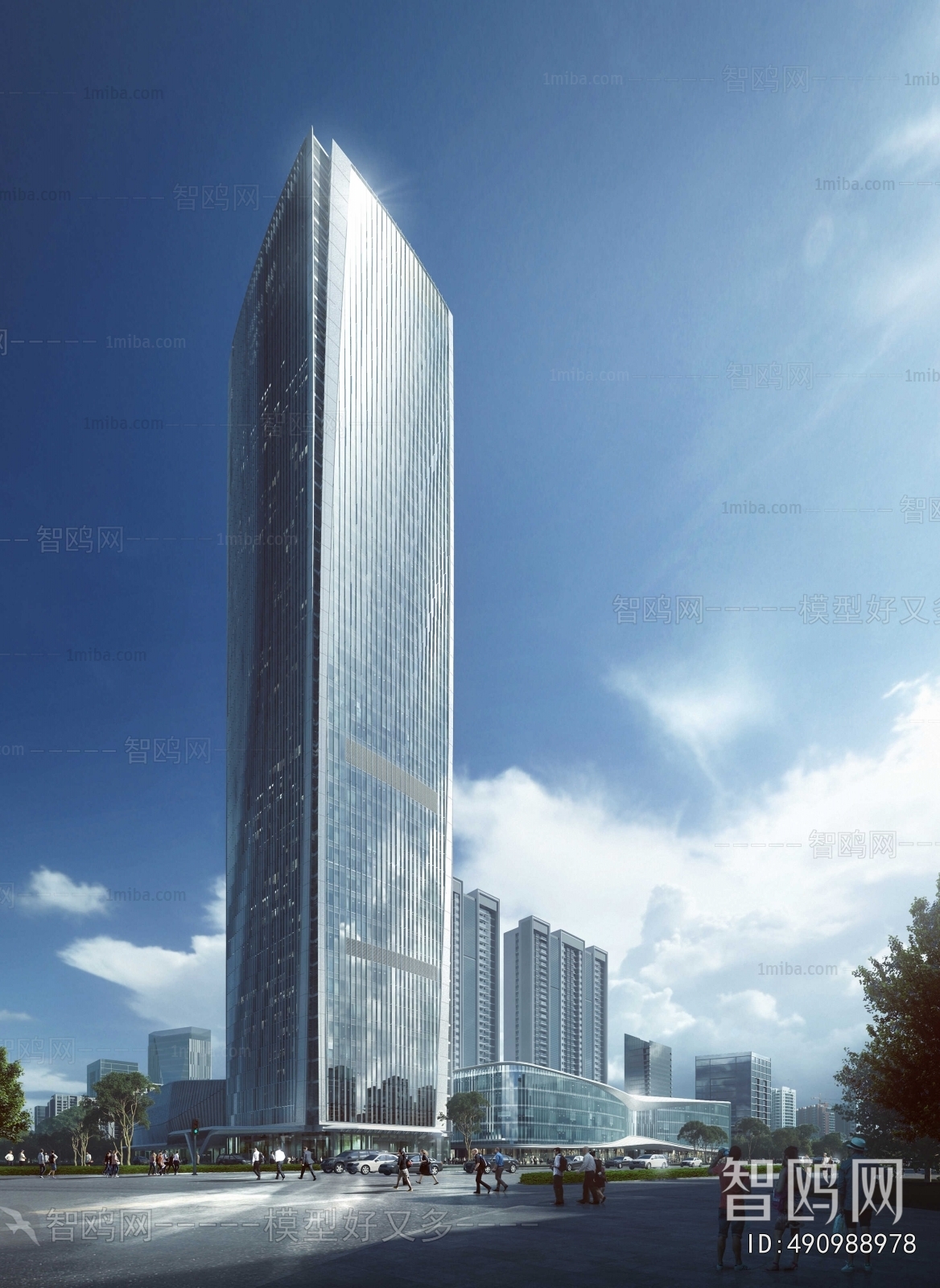 Modern Appearance Of Commercial Building