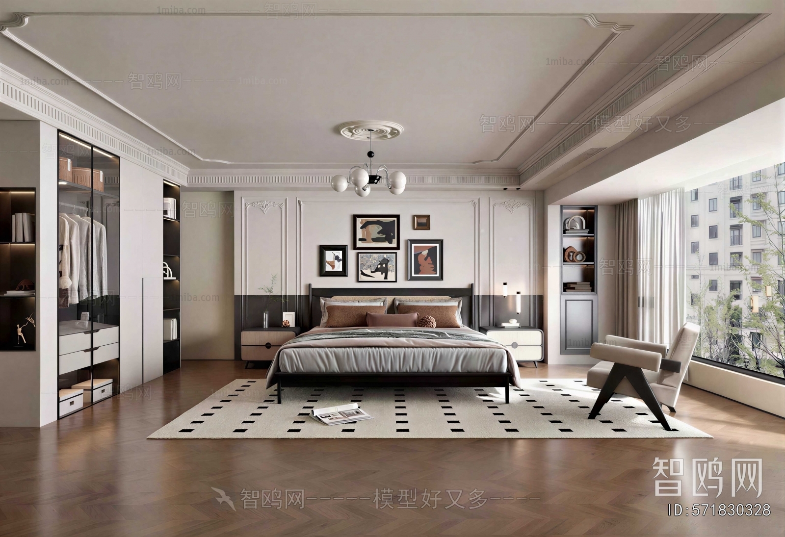 French Style Bedroom