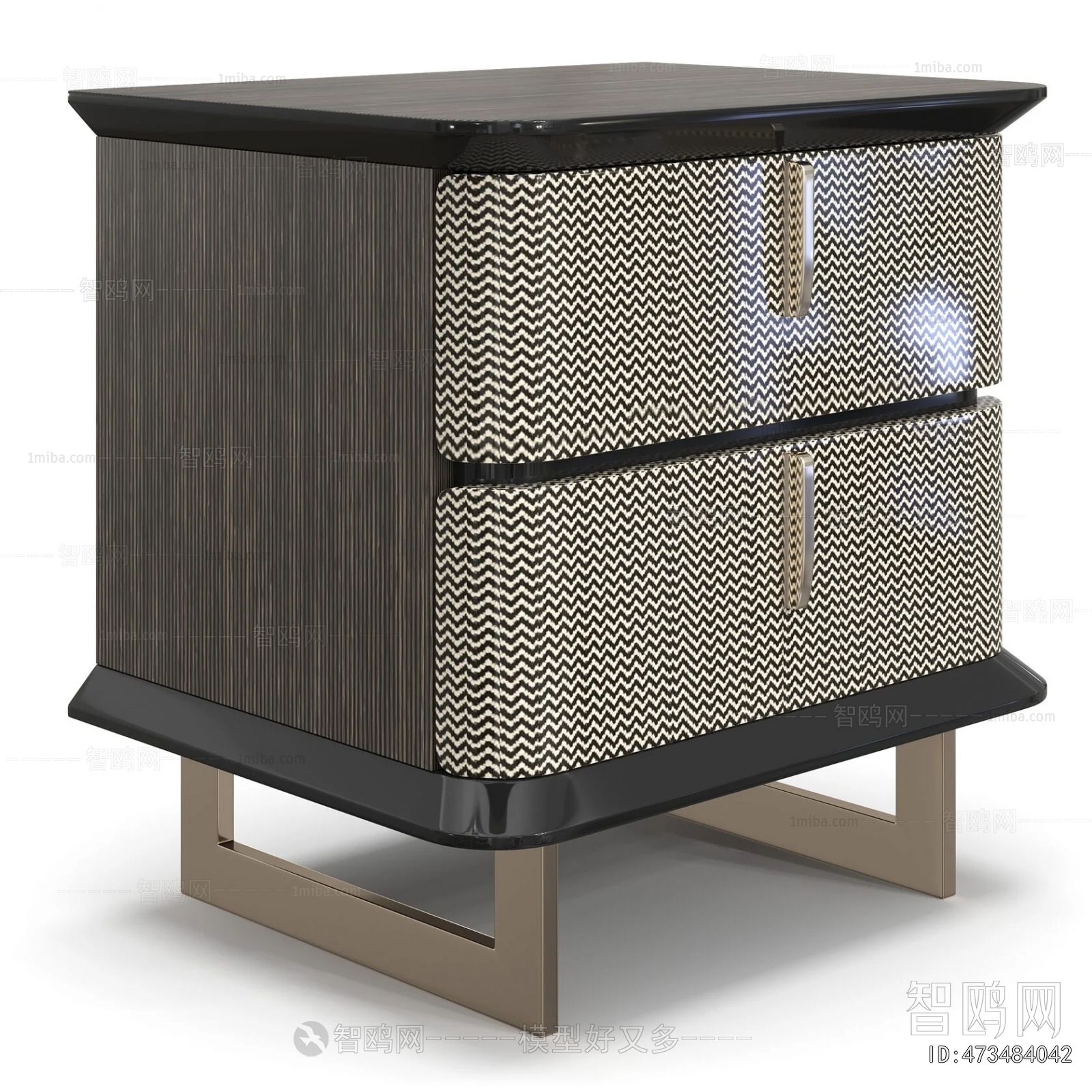 Modern Bedside Cupboard