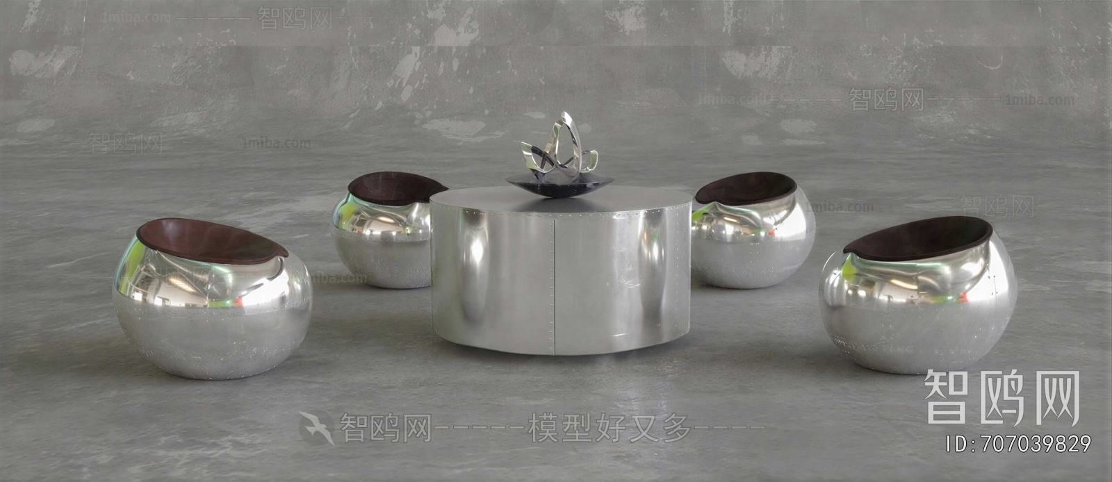 Modern Leisure Table And Chair