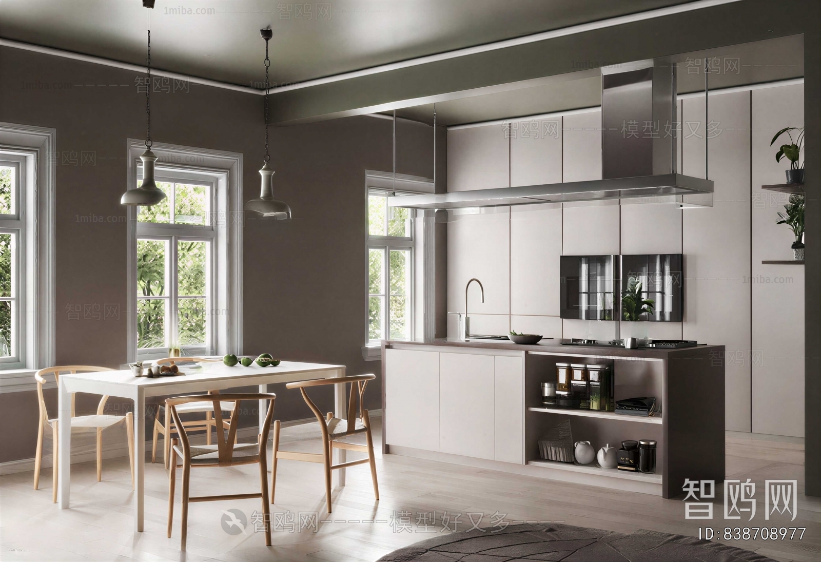 Modern Open Kitchen