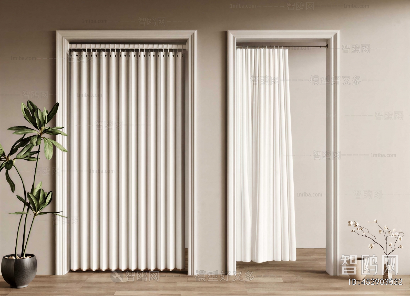 Modern The Curtain