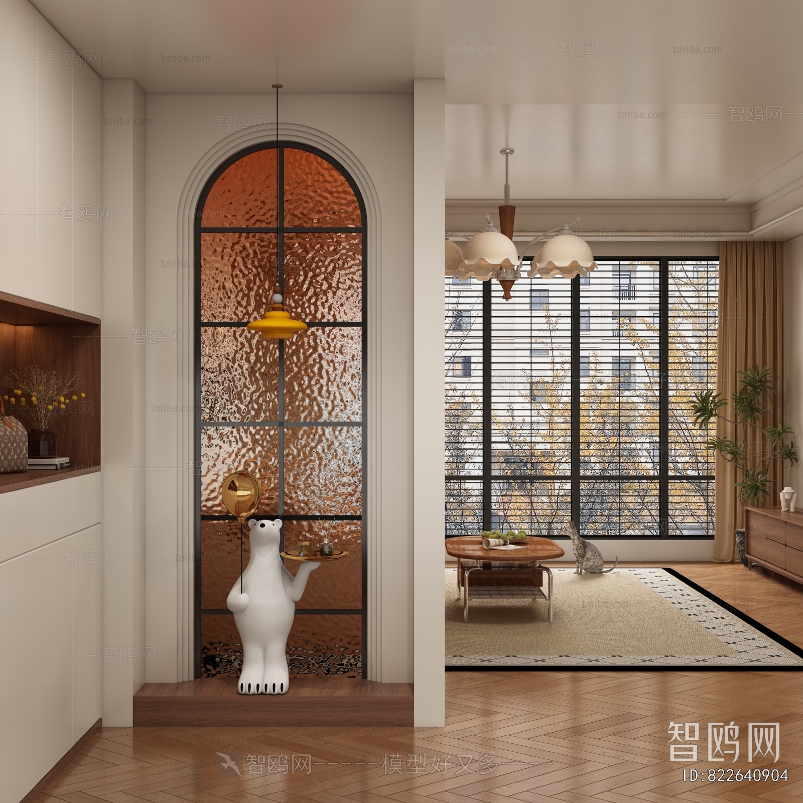 Modern Hallway