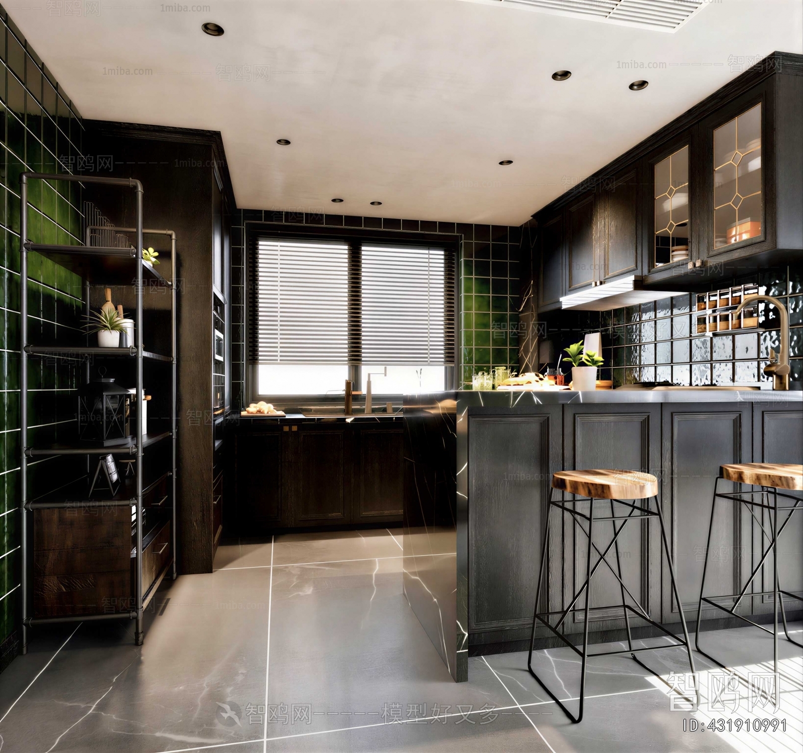 Modern Open Kitchen