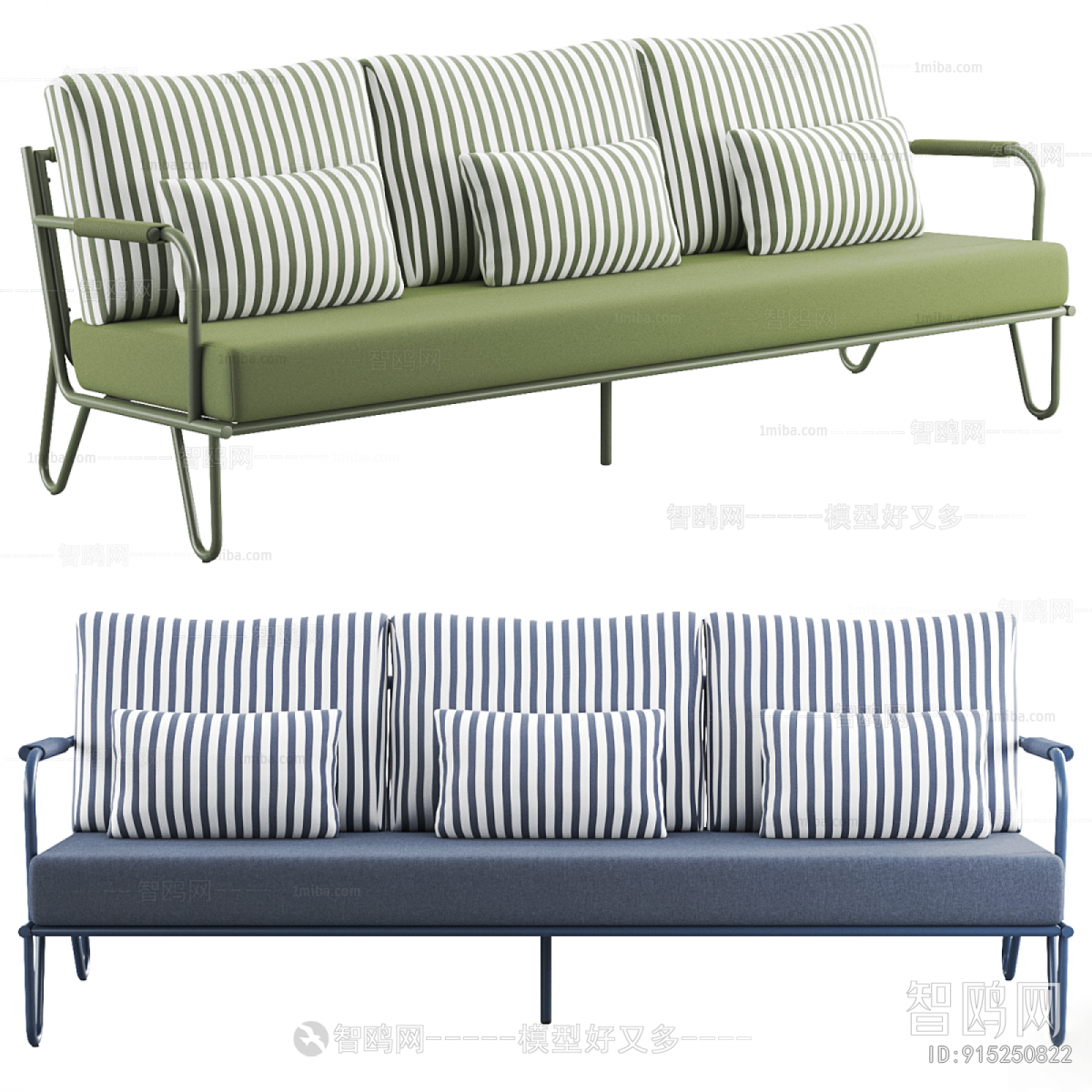 Modern Three-seat Sofa