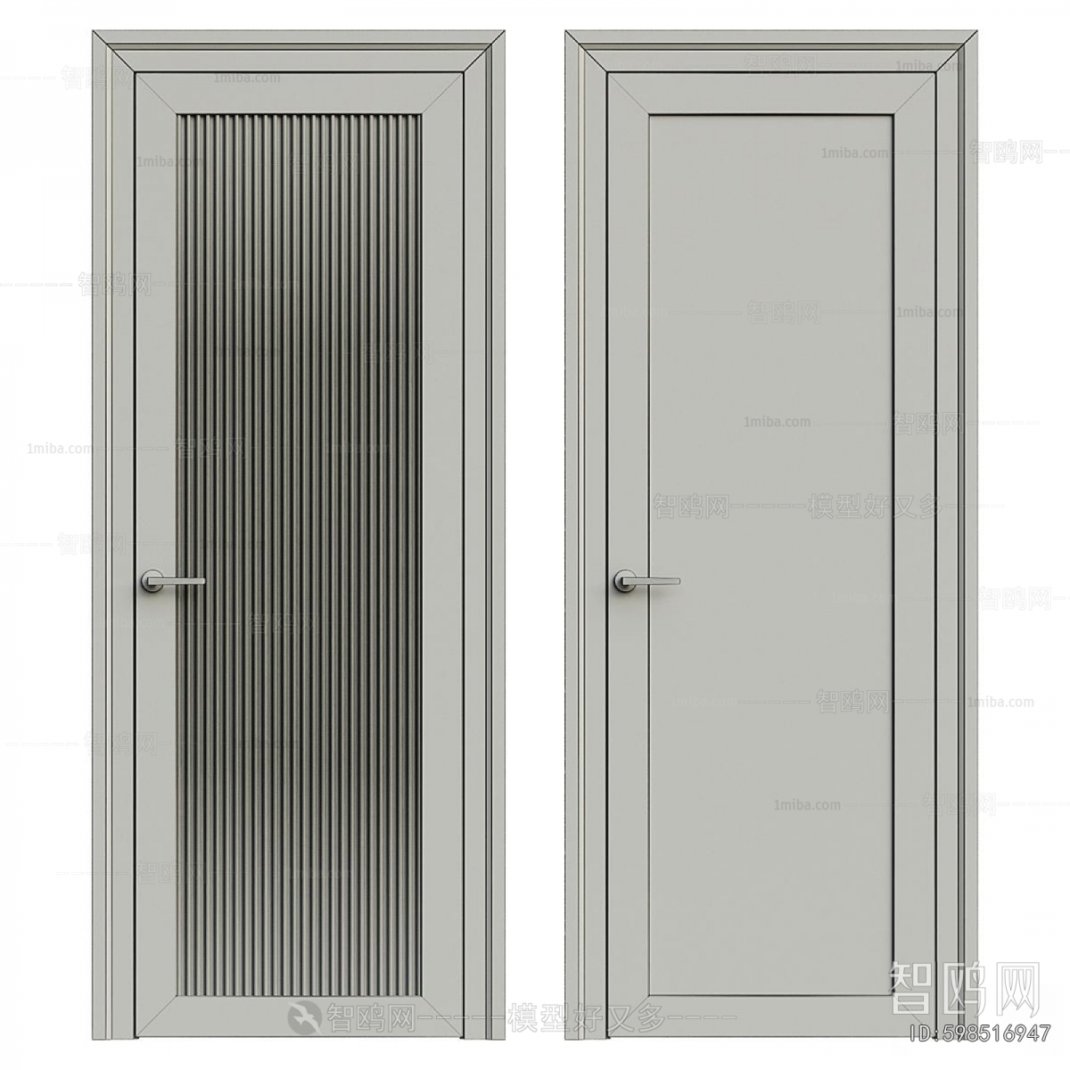 Modern Single Door