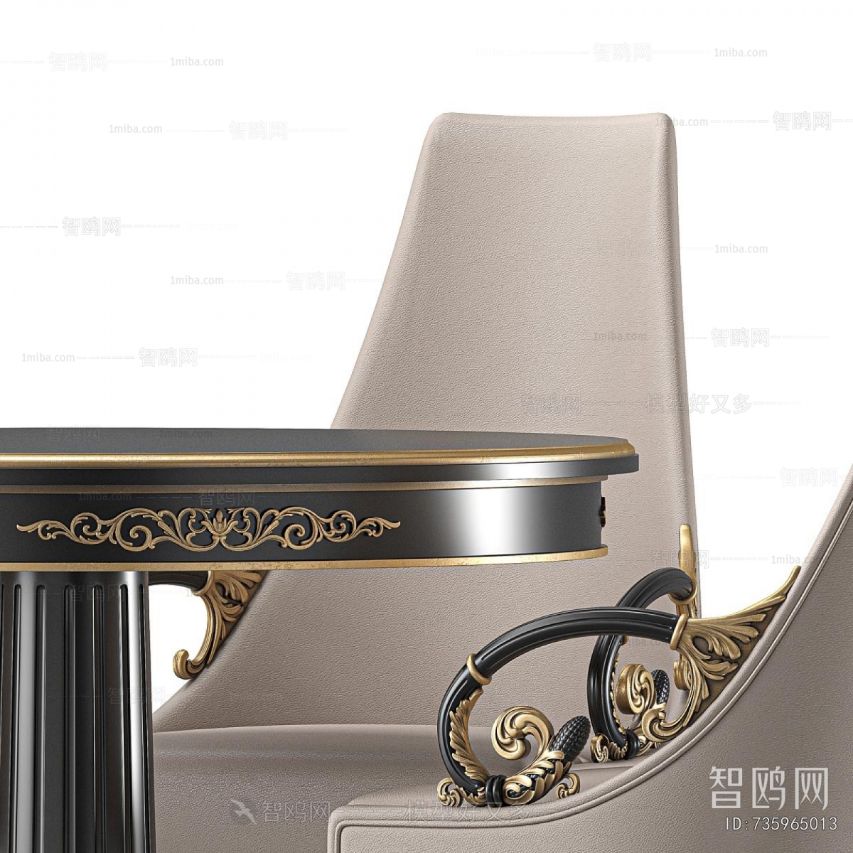 American Style Dining Table And Chairs