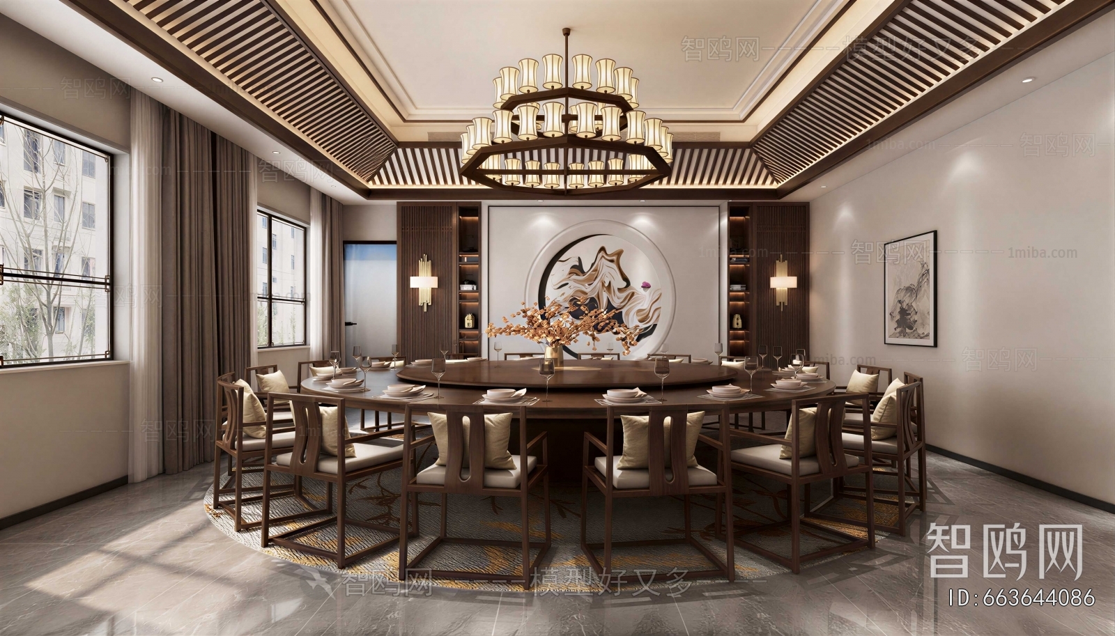 New Chinese Style Restaurant Box