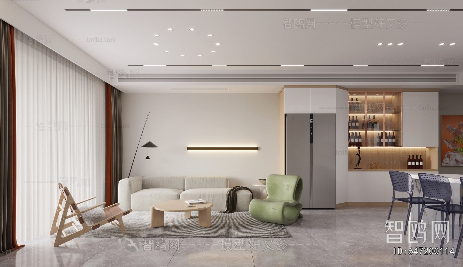 Modern A Living Room