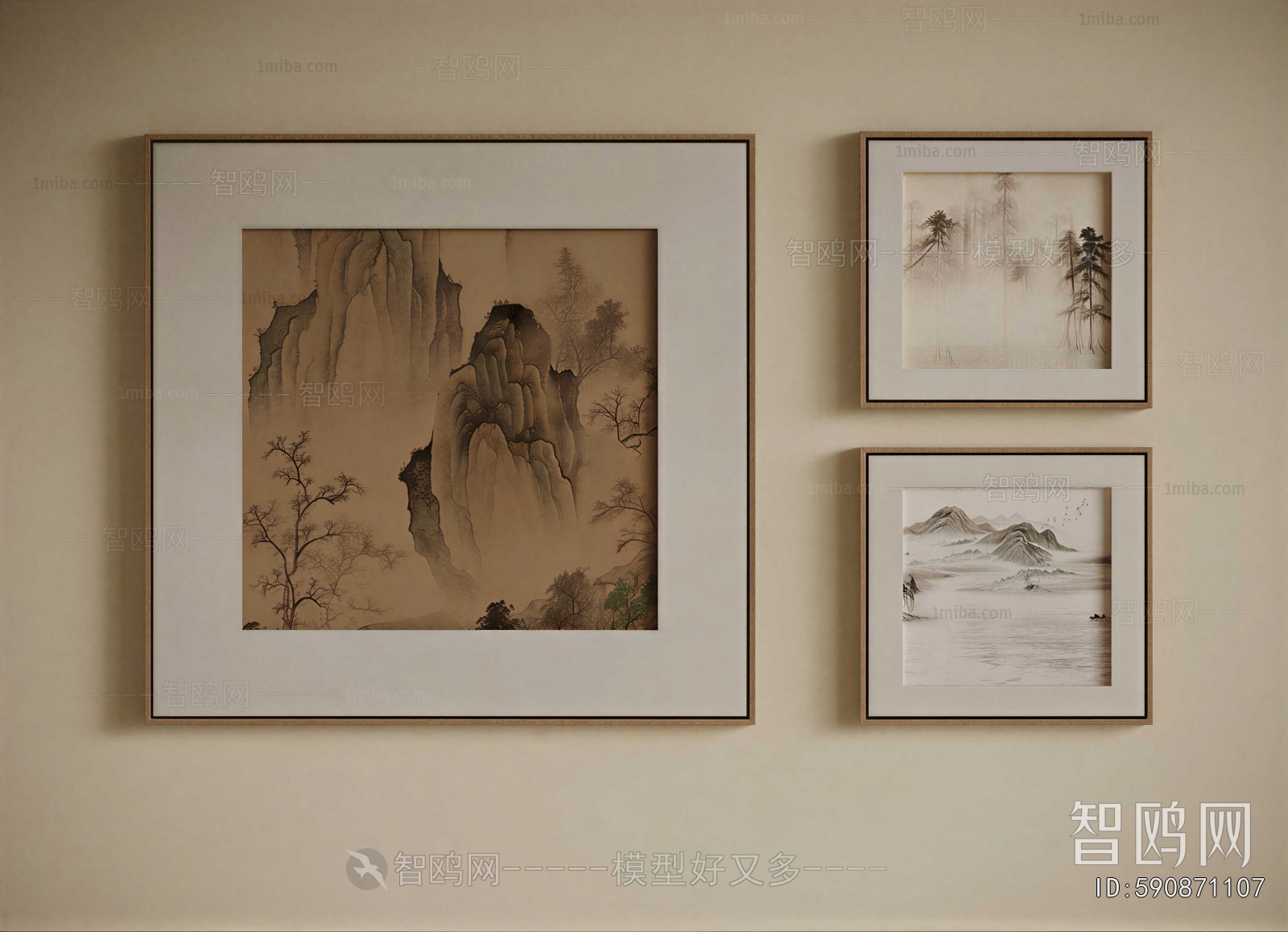 New Chinese Style Painting