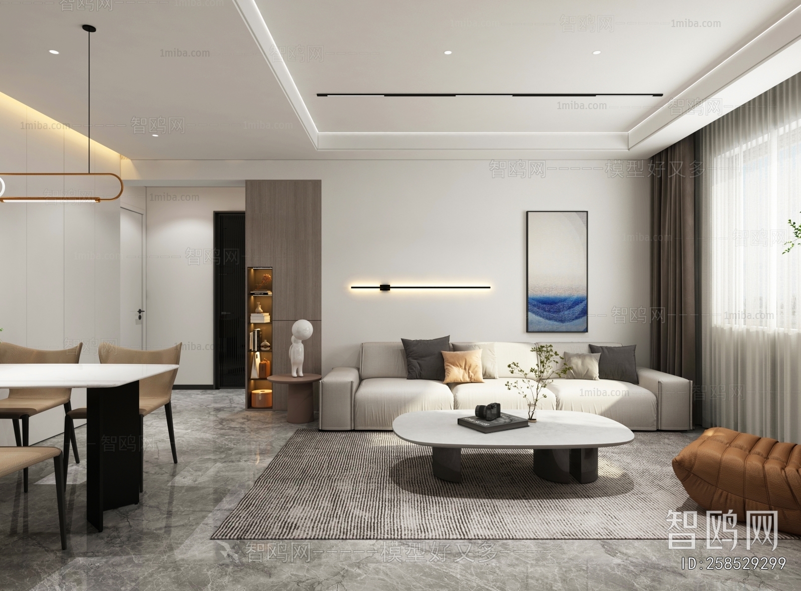Modern A Living Room