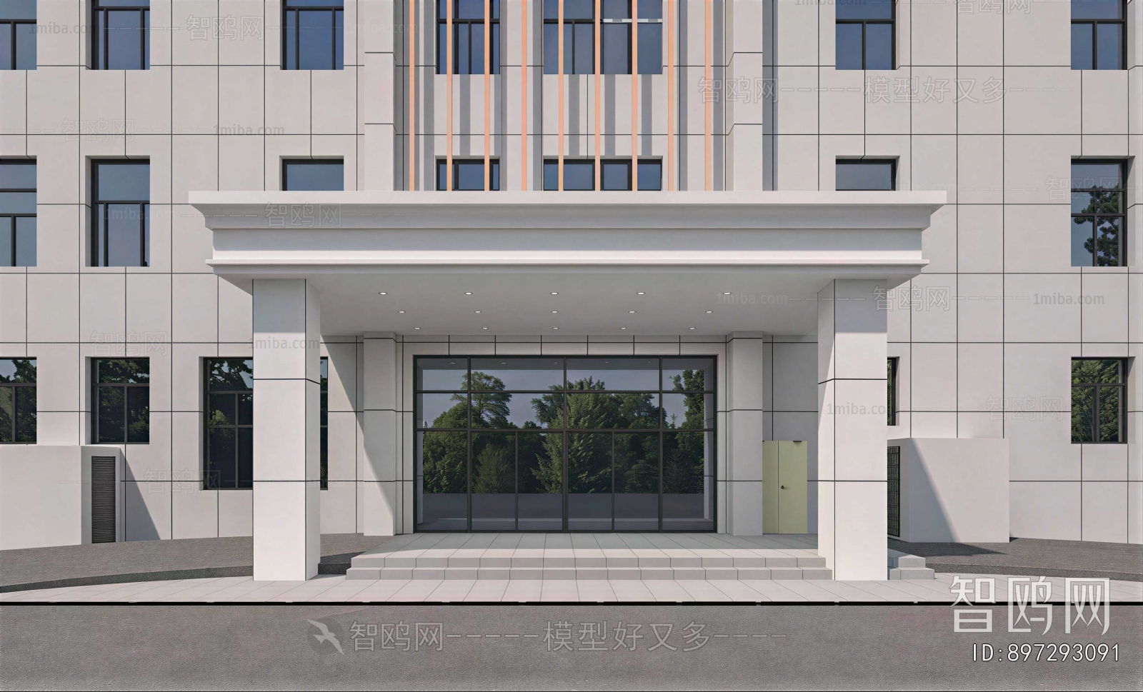 Modern Facade Element