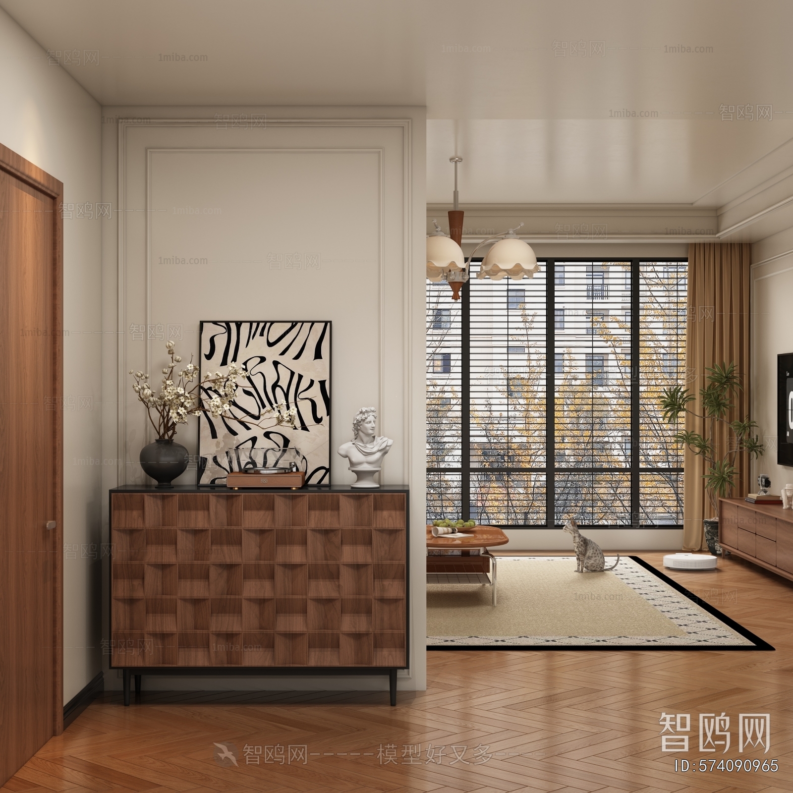 Modern Hallway