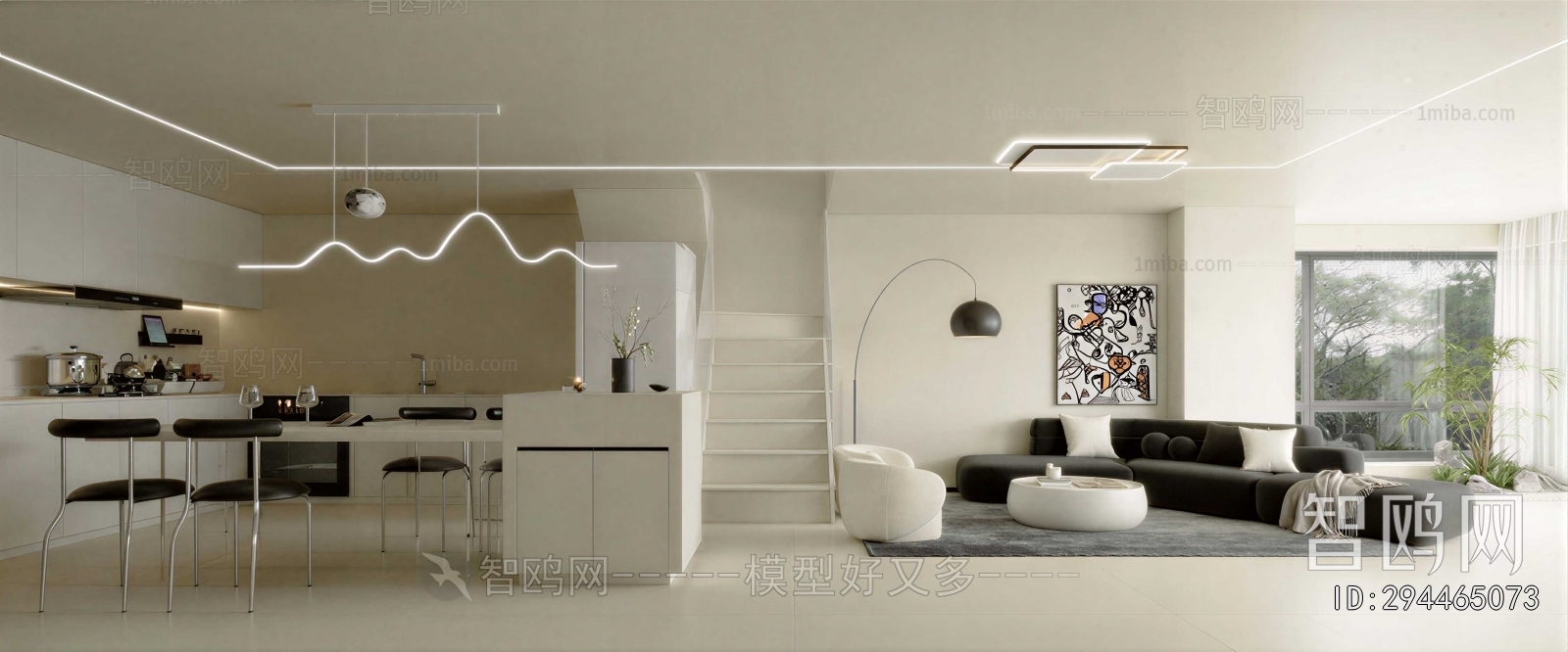 Modern A Living Room