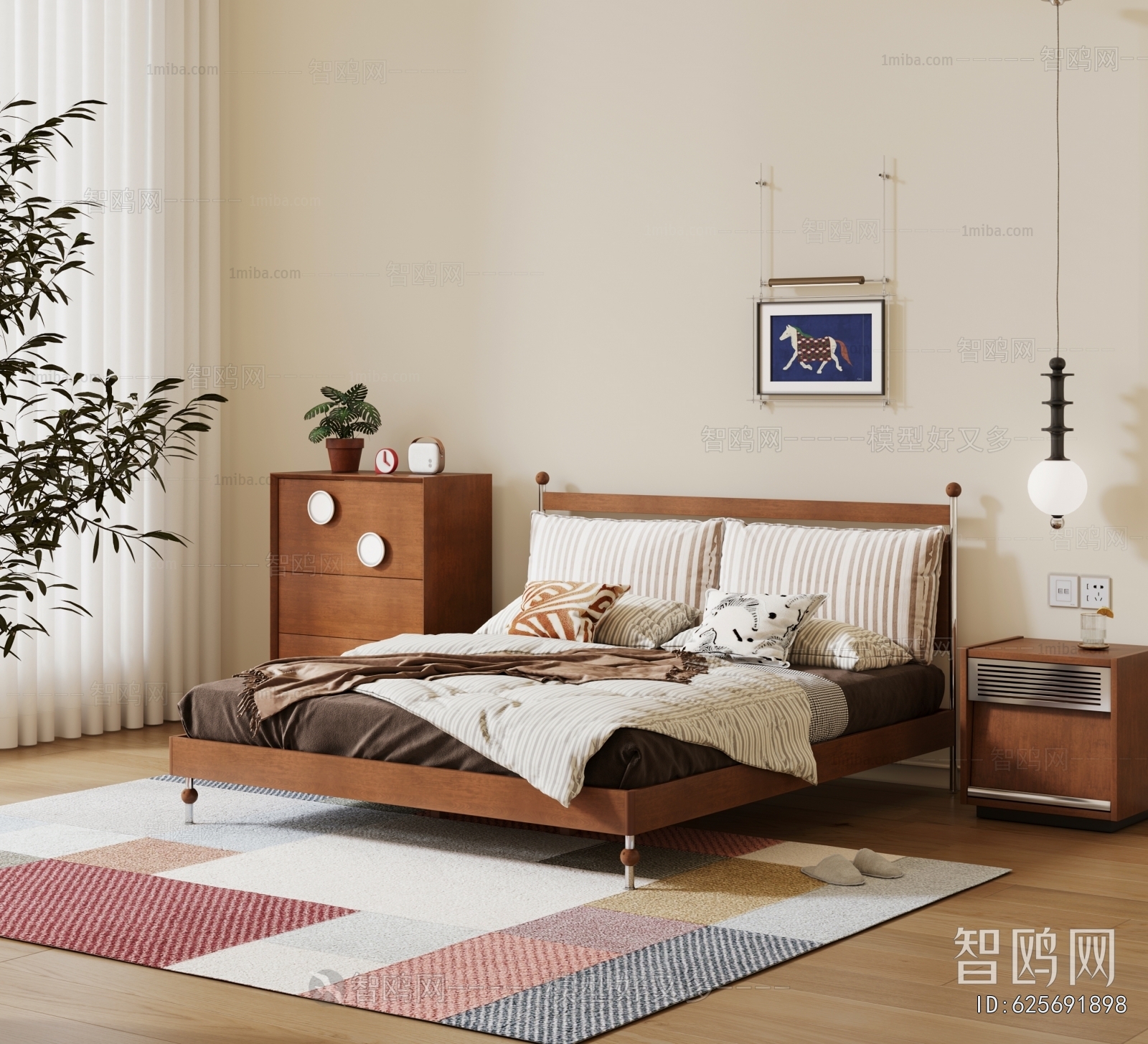 Modern Double Bed