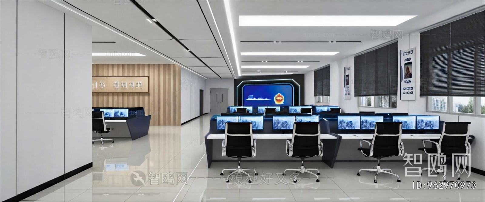 Modern Monitor Room