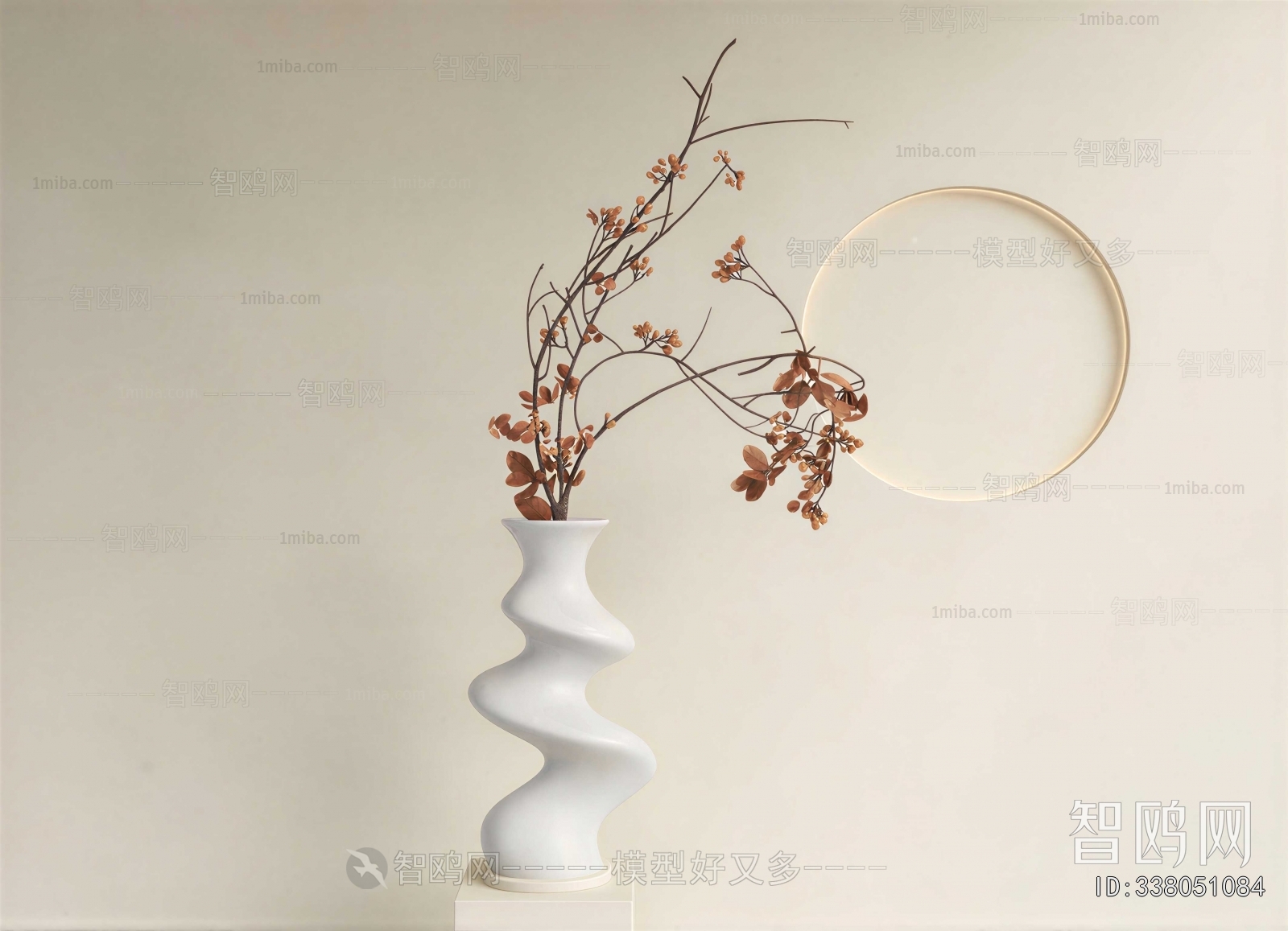 Modern Dried Branch