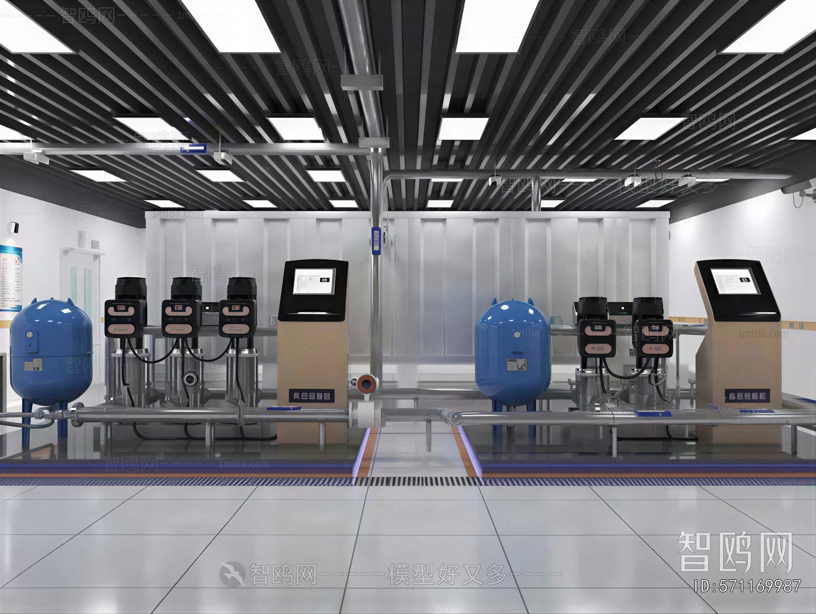 Modern Factory Floor/warehouse