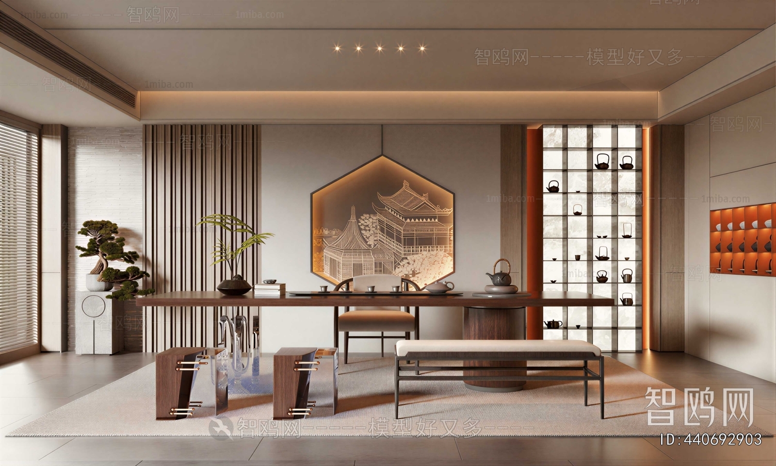 New Chinese Style Tea House