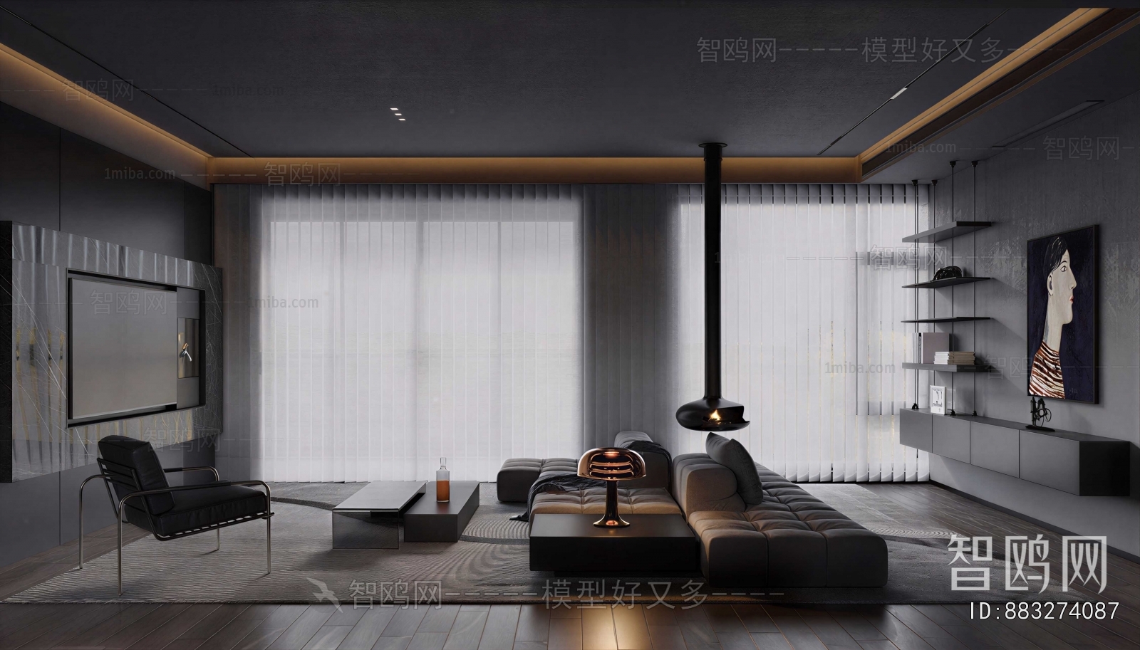 Modern A Living Room