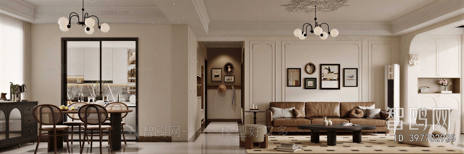 French Style A Living Room