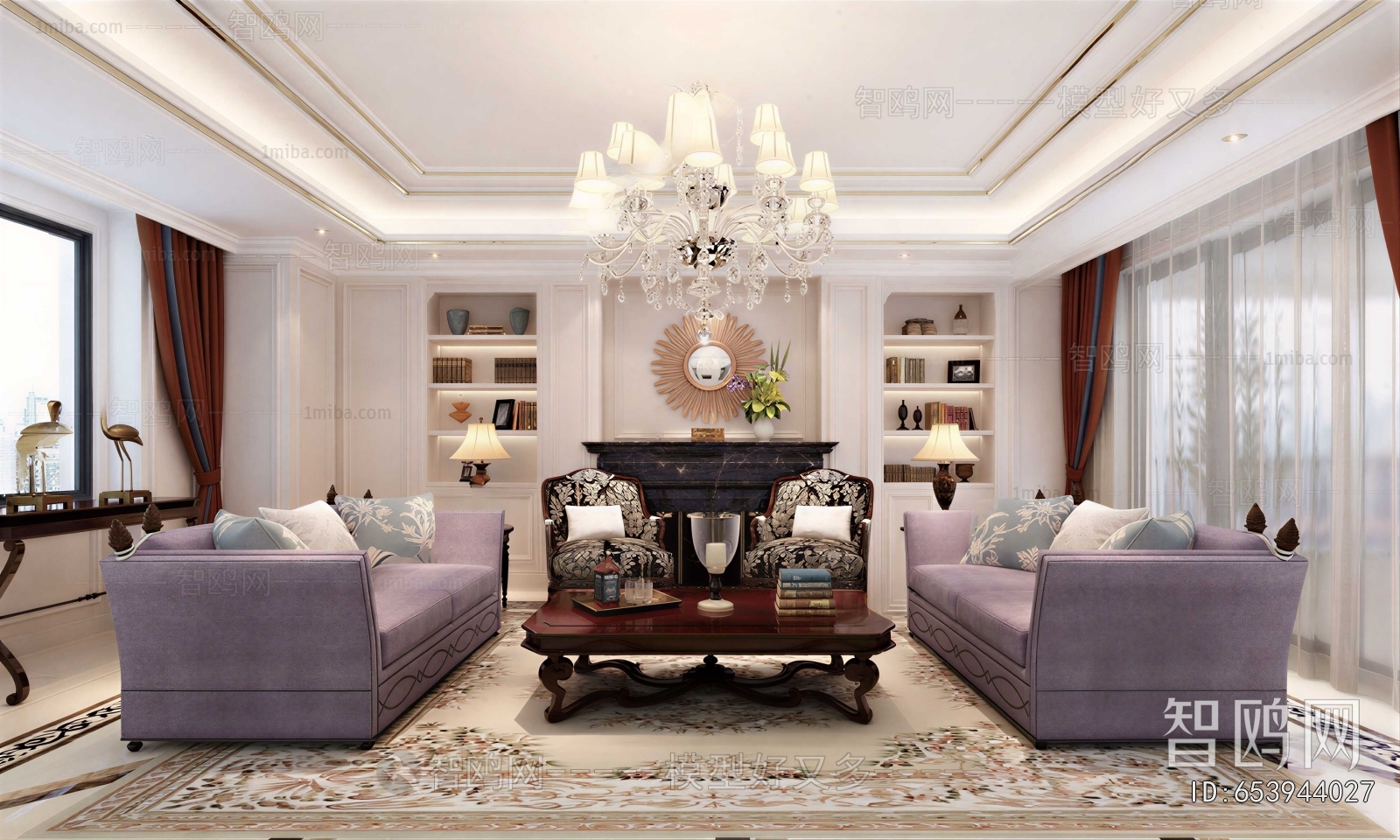 European Style A Living Room