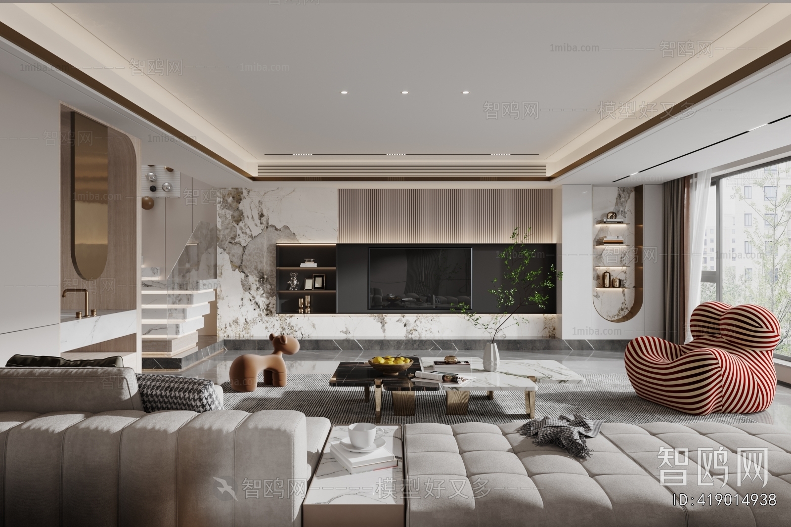 Modern A Living Room