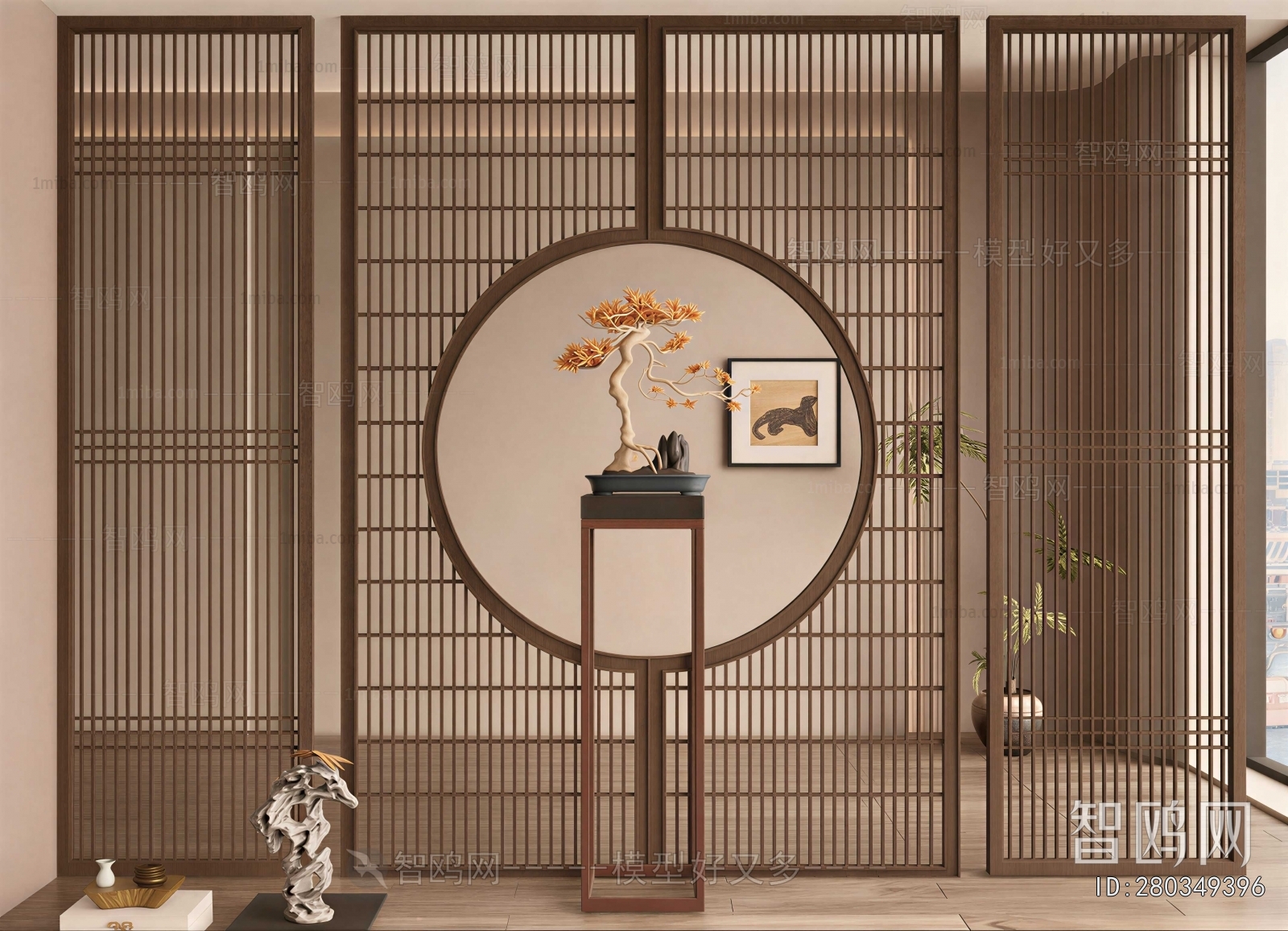 New Chinese Style Partition
