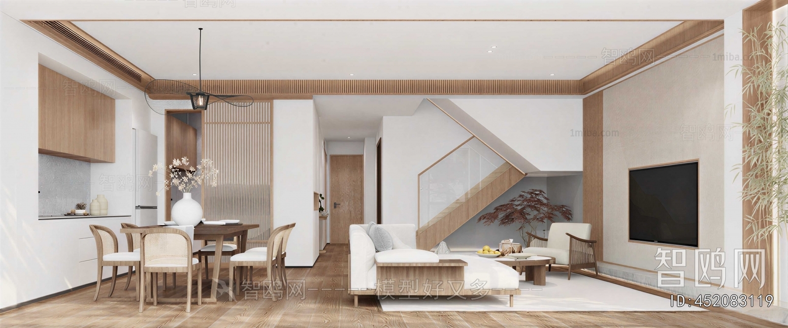 Japanese Style A Living Room