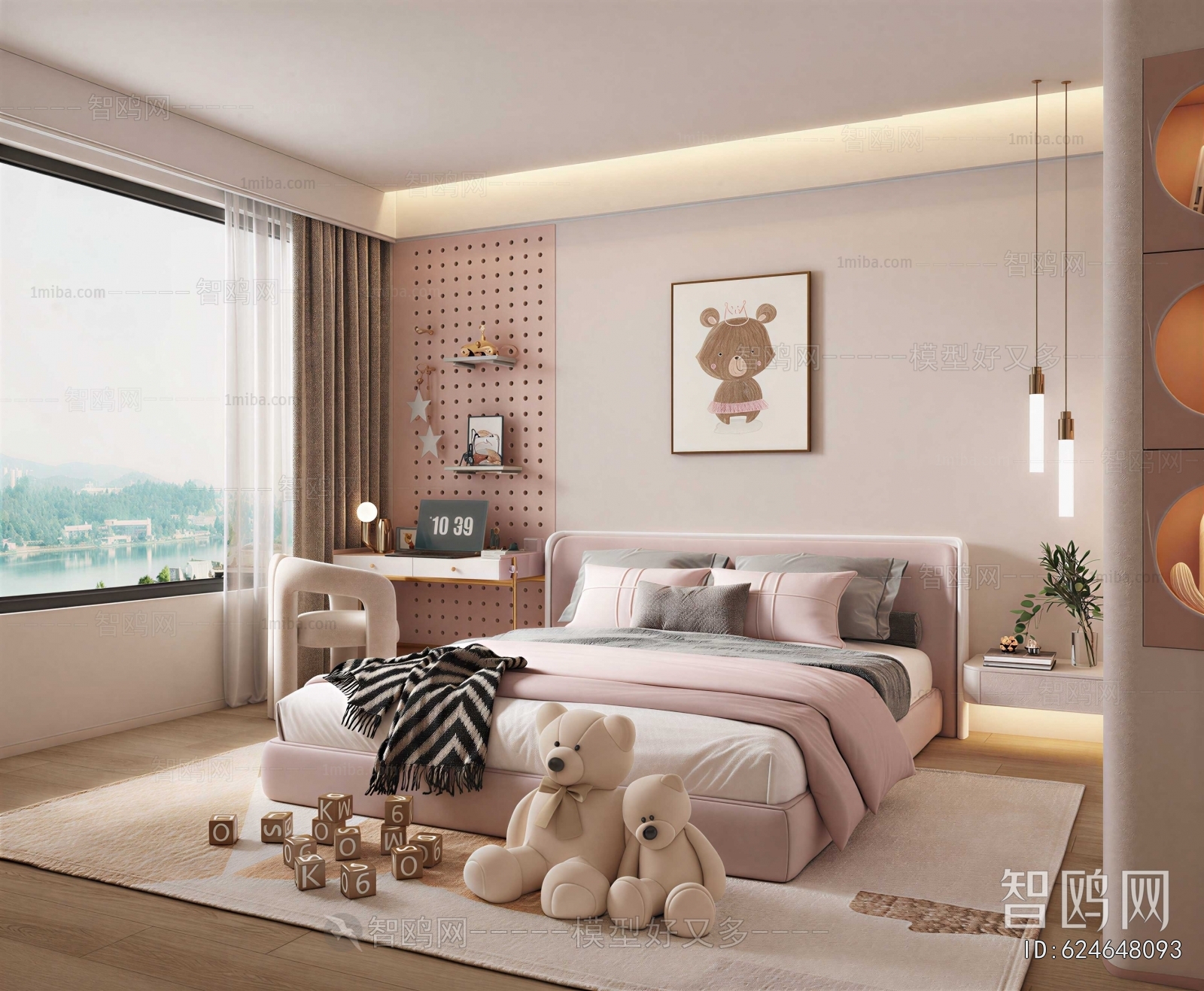Modern Girl's Room Daughter's Room