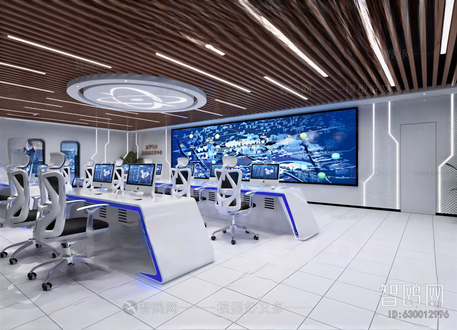 Modern Monitor Room