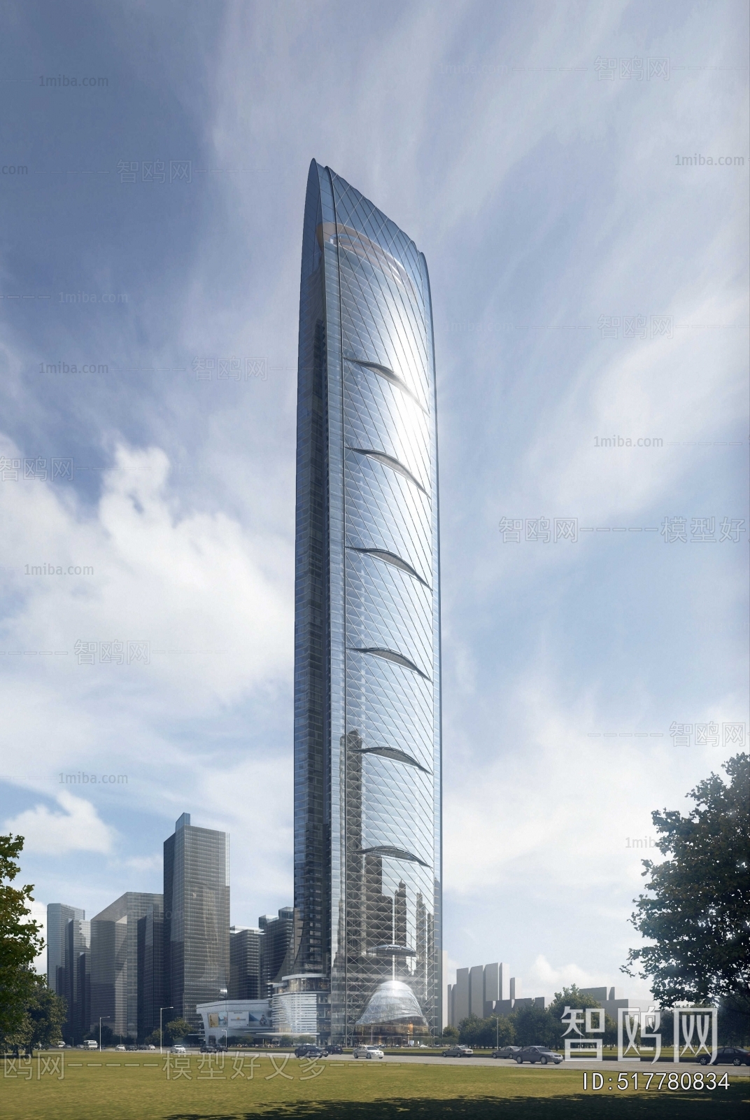 Modern Appearance Of Commercial Building