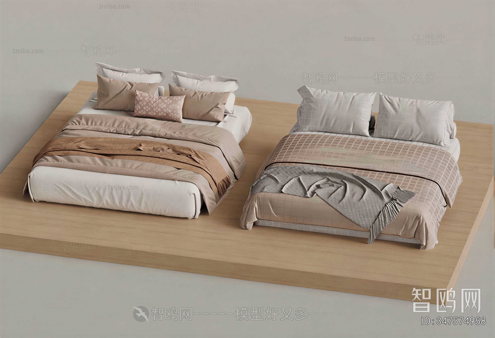 Modern Double Bed