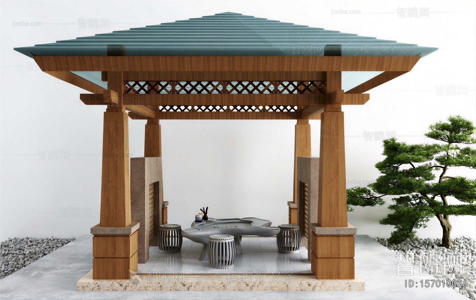 New Chinese Style Pavilion