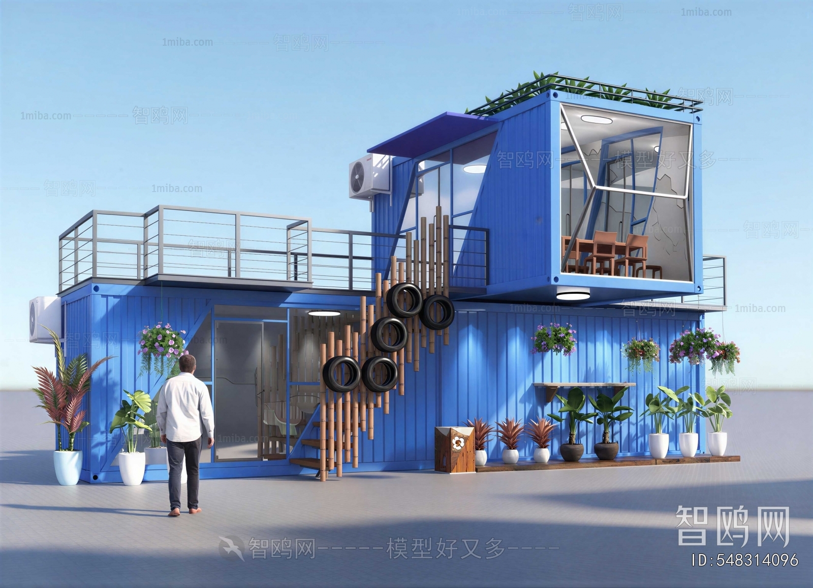 Modern Appearance Of Commercial Building