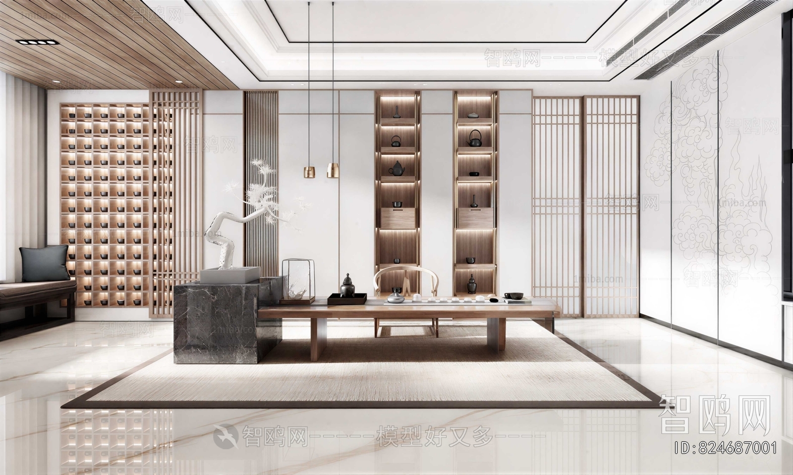 New Chinese Style Tea House
