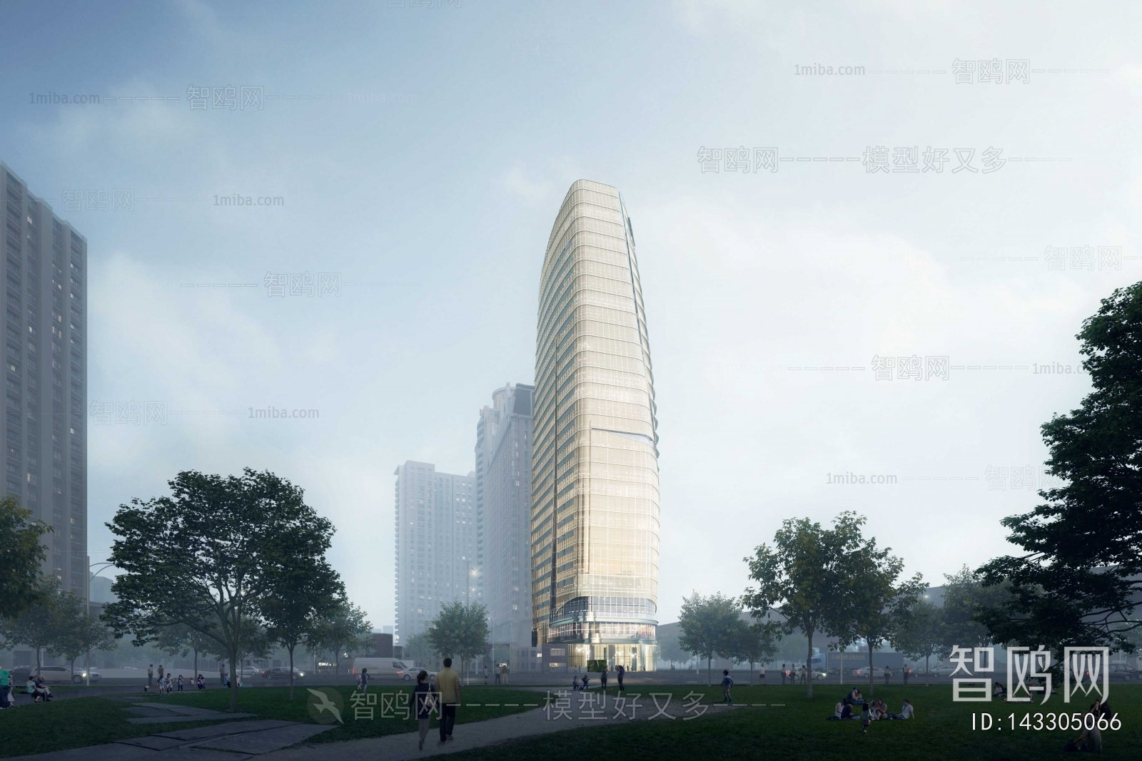 Modern Building Appearance