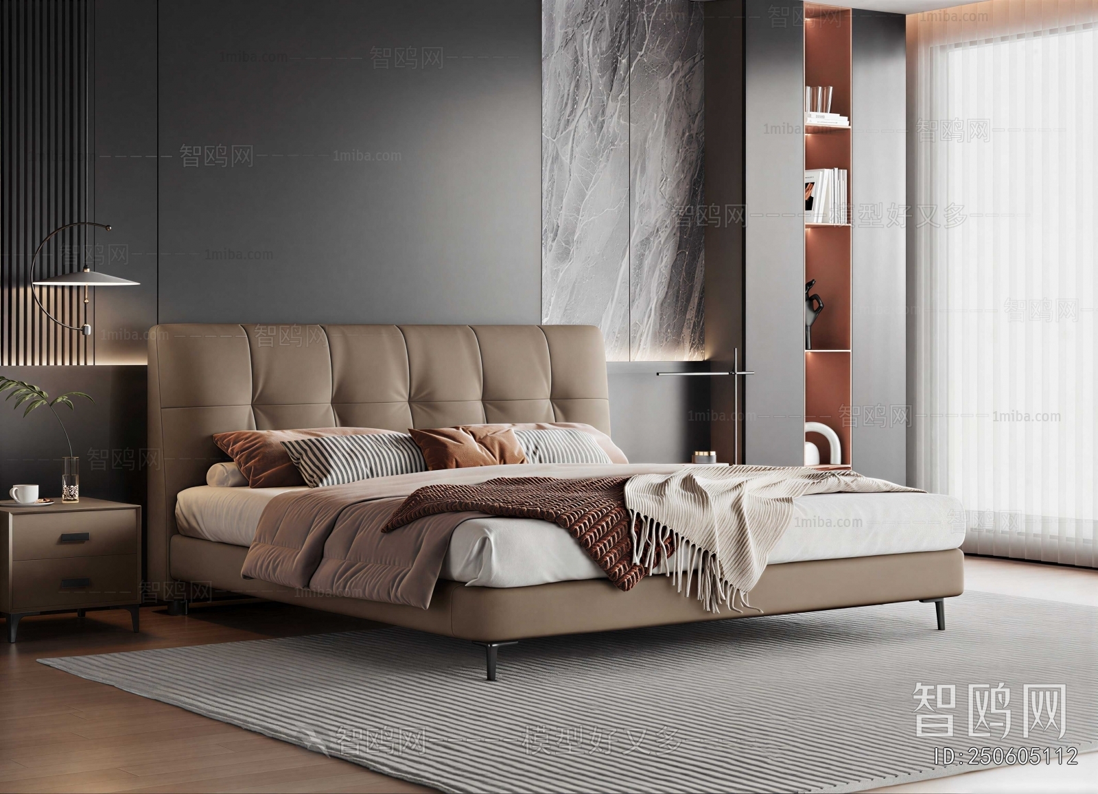 Modern Double Bed