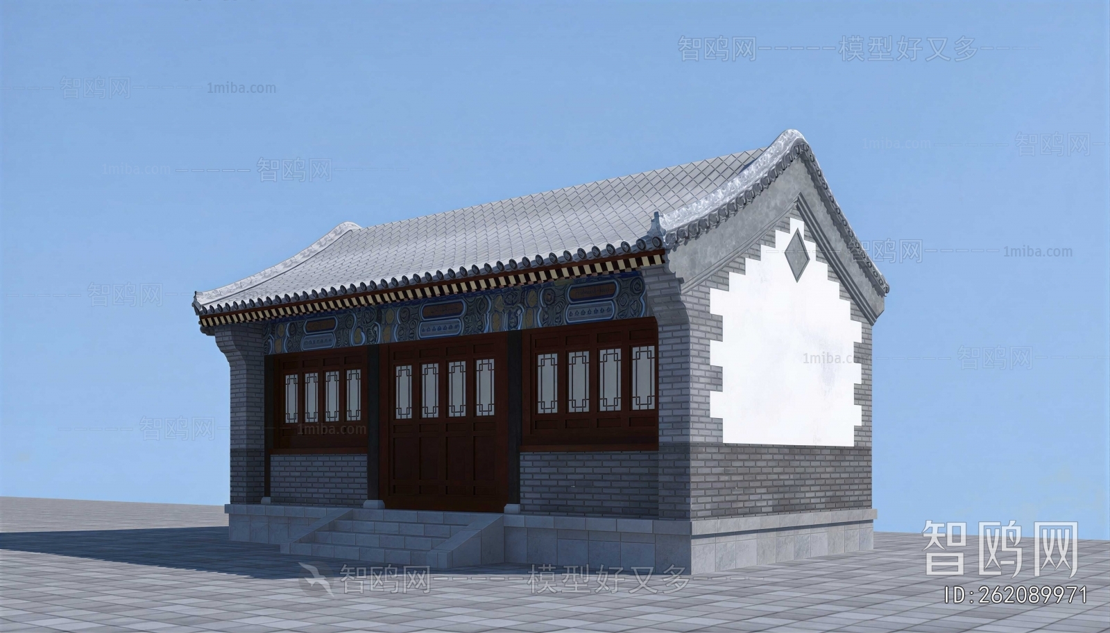 Chinese Style Ancient Architectural Buildings