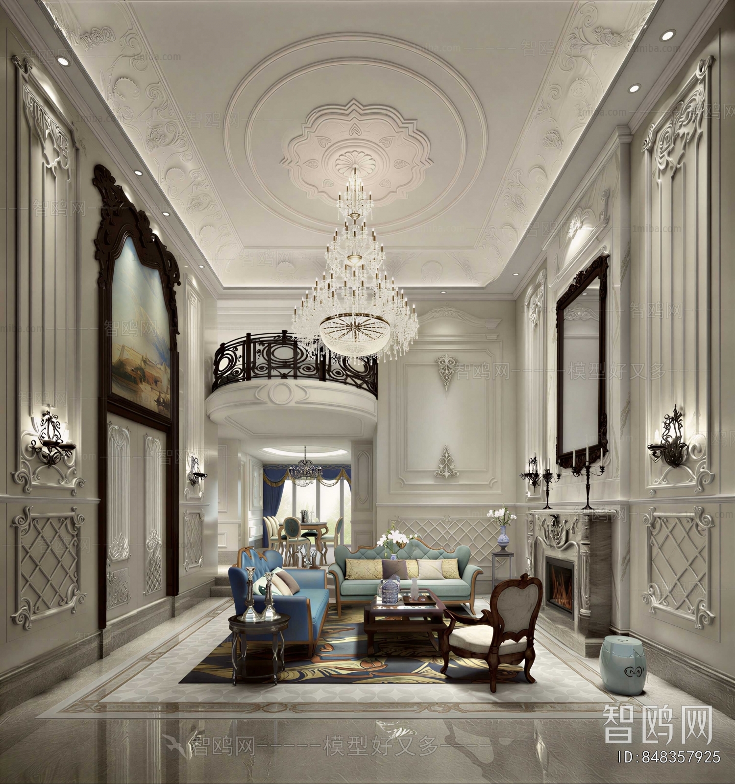 European Style A Living Room