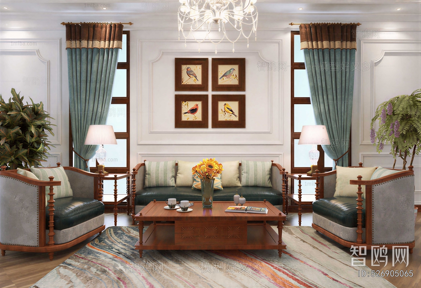 European Style A Living Room