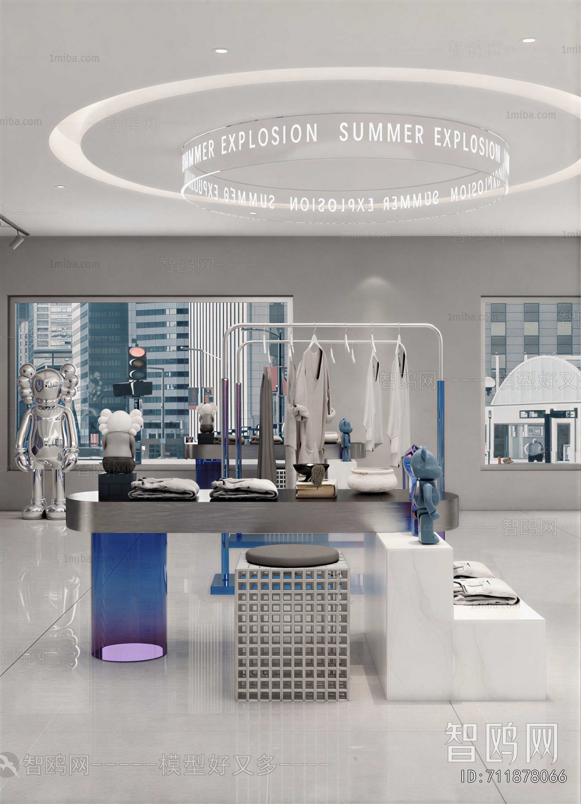 Modern Clothing Store